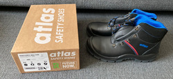 Atlas Anatomic Bau 500 Sicherheitsstiefel W10 S 3 Arbeitsschuhe Gr.43