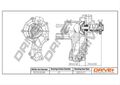 Dr!ve+ Wasserpumpe Motorkühlung DP2310.10.009 mit Gehäuse für VW GOLF 2 19E 1G1