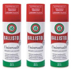 3x Ballistol Universalöl Rostlöser 200ml Multifunktionsöl Pflegeöl