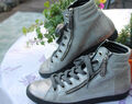 Paul Green Stiefelette Sneaker Boots  Gr.39 gebraucht gold silber metallic look