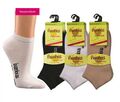 Sneakersocken Bambus für Damen & Herren Schwarz Weiß Beige 35/49 '6 Paar' CH-169