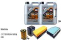 SCT Inspektionspaket 5 L Liqui Moly Top Tec 4200 5W-30 für VW Touran 1T1 1T2