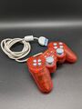 Sony PS1 / Playstation1 ONE I Original PSX Controller I Rot Transparen I TOP