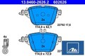 Ate 13.0460-2626.2 Bremsbelagsatz für Scheibenbremse Bremsbelagsatz 