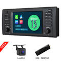 DAB+ 7" 8-Kern Android 13 Autoradio GPS Navi BMW 5er E39 M5 CarPlay DSP Wifi RDS