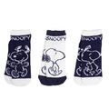 Snoopy Sneaker Socken Frauen 3-er Pack 35-38 58%Baumwolle40%Polyester2%Elasthan