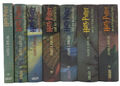 Harry Potter Büchersammlung Band 1-7 Komplett gezacktes Cover Zustand Akzeptabel