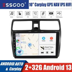 Android 13 Autoradio Bluetooth 32G Carplay Für SUZUKI SWIFT III 2005-10 GPS Navi