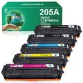 1-5 Toner Kompatibel für HP 205A CF530A-CF533A LaserJet Pro MFP M180N M181FW XL