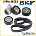 Keilrippenriemensatz SKF VKMA38051 für Mercedes-Benz SLK