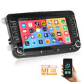 1+32G 7" Android 13 Autoradio GPS Navi Wifi FM BT USB RDS für VW GOLF 5 6 Passat