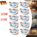 10X LED EinbauStrahler 3W-5W A++ Deckenleuchte Einbauleuchte Spot Leuchte Lampe