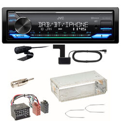 JVC KD-X482DBT Bluetooth Digitalradio USB Einbauset für BMW E30 E34 E32