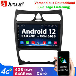 Für Mercedes Benz CLK W209 W203 4G+64G Android12 Autoradio GPS NAVI Carplay DAB+