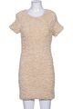 NA-KD Kleid Damen Dress Damenkleid Gr. EU 36 Baumwolle Beige #1369n35