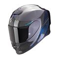 Scorpion Exo R1 Evo Air Carbon Rally Motorradhelm  Gr. S - Schwarz-Chameleon