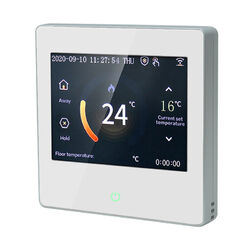 WiFi Smart Thermostat Heizung Temperaturregler FARBE LED Touchscreen 16A/3A