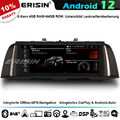 8-Kern 10.25" Android 13 IPS Autoradio GPS Navi 64GB DVR für BMW 5er F10 F11 CIC