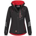 Arctic Seven Damen Softshell Funktions Outdoor Regen Jacke Sport Kapuze AS186