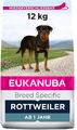 Eukanuba Breed Specific Rottweiler Hunde Trockenfutter mit Huhn, 12 kg