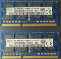 SK Hynix 16GB 2x8GB DDR3L 2RX8 1600MHz PC3L-12800S 204pin Laptop Arbeitsspeicher RAM 1553