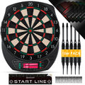 KESSER® Elektronische Dartscheibe Dart Automat Profi Set 15 Pfeile inkl. Zubehör