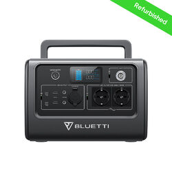 BLUETTI EB70 1000W Powerstation LiFePO4 716Wh Tragbare Camping Solargenerator