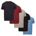 Herren T-Shirts Farah Watten 5er-Pack Lounge in mehrfarbig