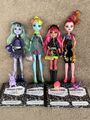 Monster High Doll 13 Wünsche Twyla, Lagoona Blue, Howleen Wolf & Gigi Grant Set