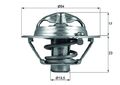 MAHLE Thermostat, Kühlmittel TX 118 82D für HYUNDAI KIA