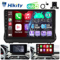 DAB+ 4+64GB 8Core CarPlay Android Autoradio Für Dacia Sandero 3 GPS Navi WIFI BT