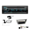 Kenwood 1-DIN Receiver Autoradio Bluetooth für Seat Toledo III anthrazit Canbus