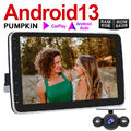 Pumpkin 10.1" Android 13 Autoradio 1 DIN GPS Navi 1080P WiFi 4GB 64GB DAB Kamera