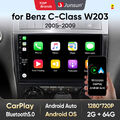 Android 13 Autoradio für Mercedes Benz C-Klasse W203 2004-2007 GPS Nav DAB+ 64GB