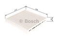 BOSCH 1 987 432 080 Innenraumfilter Filter Pollenfilter für RENAULT
