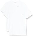 EMPORIO ARMANI Herren T-Shirt 2er Pack Crew Neck Rundhals Halbarm Weiß Gr. XL