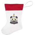 Weihnachtsstrümpfe / Geschenktüten "Happy Party Panda" (SG048777)