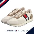 Tommy Hilfiger Herren Sneaker Schuhe Turnschuhe Laufschuhe Runner Jeans Beige