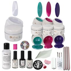 Starterset Nail Chicago - UV Gel Set - Nagelstudioset - Einsteigerset mit ...