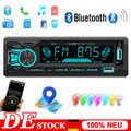 Autoradio BT mit USB Bluetooth Freisprech SD Aux FM 7 Farben 1DIN MP3 Player