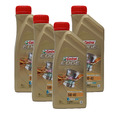 4x 1L Castrol EDGE 5W-40 4 Liter Fluid Titanium RN 0700 /  0710 VW 505 00