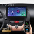 Android 13 Autoradio Carplay RDS BT DSP für Citroen C1 Peugeot 107 Toyota Aygo I