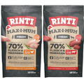 RINTI MAX-I-MUM mit Rind 12 kg + mit Huhn 12 kg getreidefrei adulte Hunde