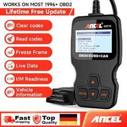 2024 ANCEL AD310 Profi KFZ OBD2 Diagnosegerät Auto Scanner Fehler Auslesegerät