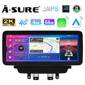 12.3"4+64GB Android 14 Carplay Für Mazda 2 2014-2023 Autoradio GPS NAVI BT DAB+