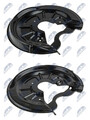 2x NTY SPRITZBLECHE BREMSSCHEIBEN HINTEN passend für AUDI A3 SEAT ALTEA
