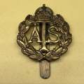 Original WW2 British Army Auxiliary Territorial Service Mützenabzeichen