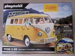 NEU Playmobil 71138 VW Bulli T1 Netto Volkswagen T1 Camping Bus - Edition 2