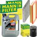 MANN INSPEKTIONSPAKET+LIQUI 5W-30 ÖL passend für MITSUBISHI SPACE STAR 6 1.0+1.2