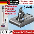 6,0Ah Ersatzakku für Dyson V6 DC58 DC59 DC61 DC62 Animal SV03 DC74 967810-21 AS